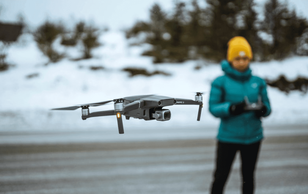 controlling drone