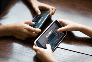two mobile players